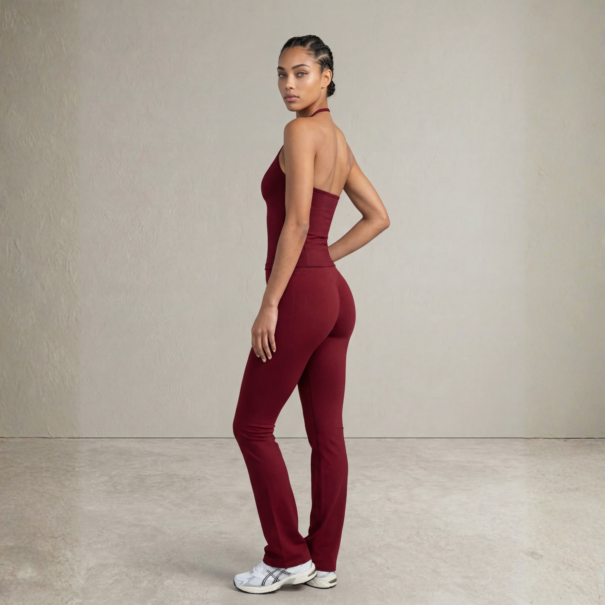 Women's Active: Flares (Crimson)
