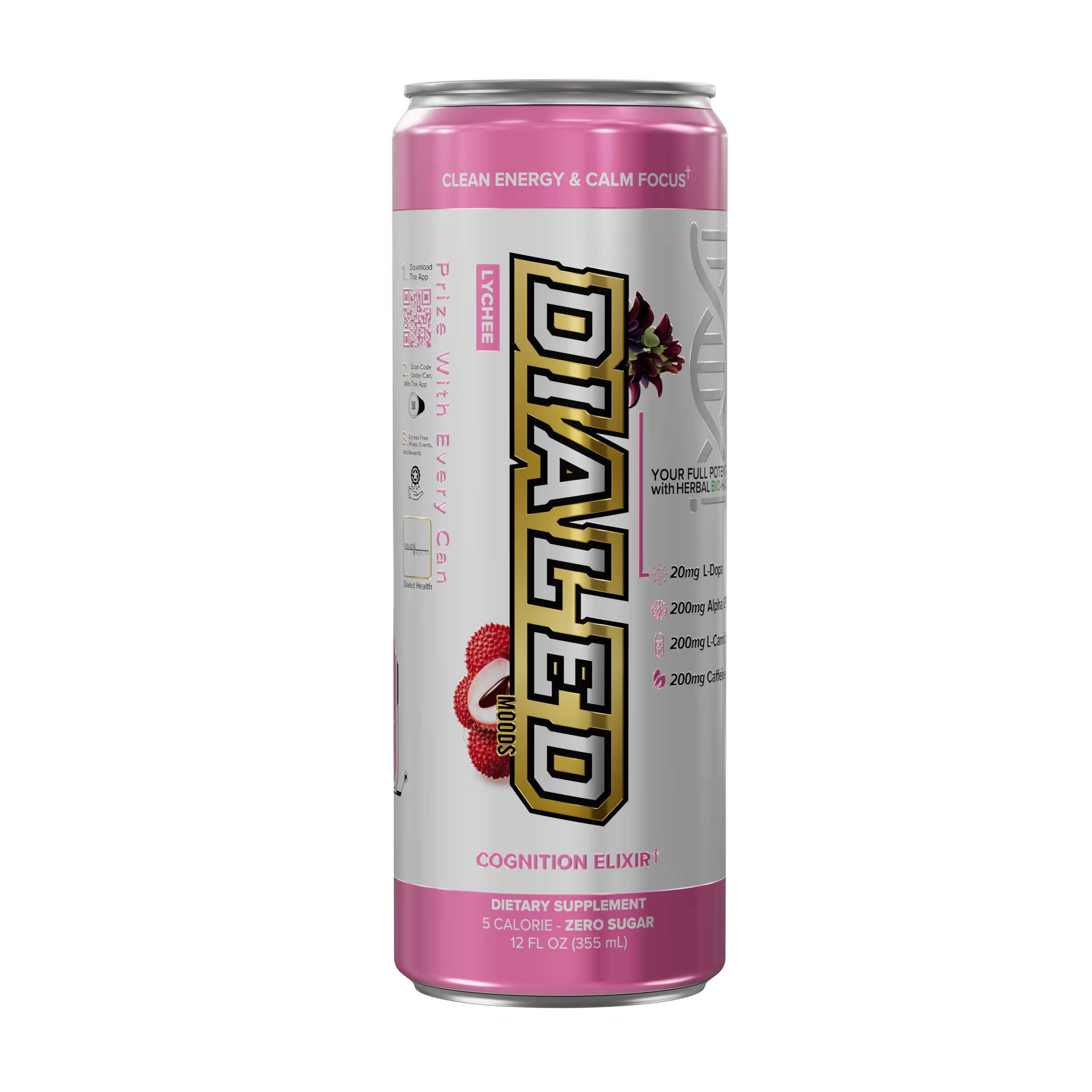 Dialed Energy: Cognition Elixir (Lychee)