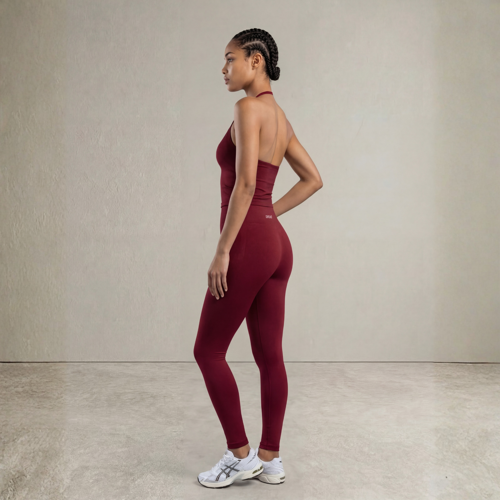 Women's Active: Thin Halter Top (Crimson)