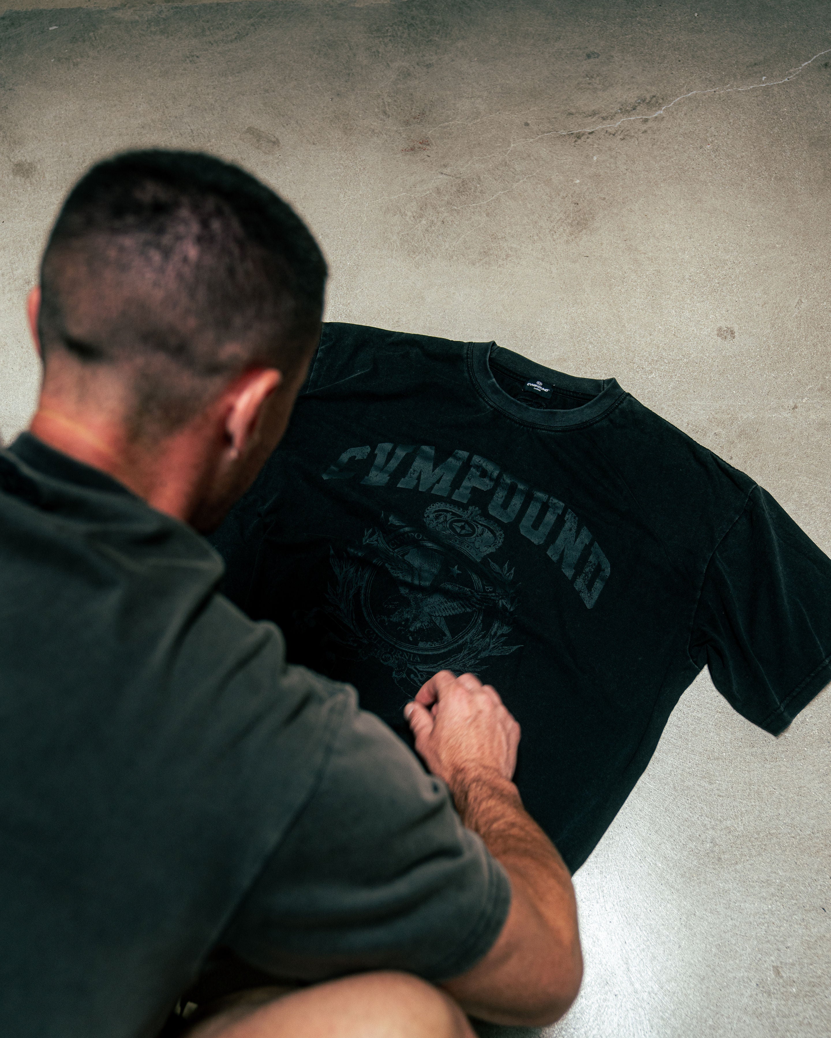 CVMPOUND Heritage T-Shirt (Black)