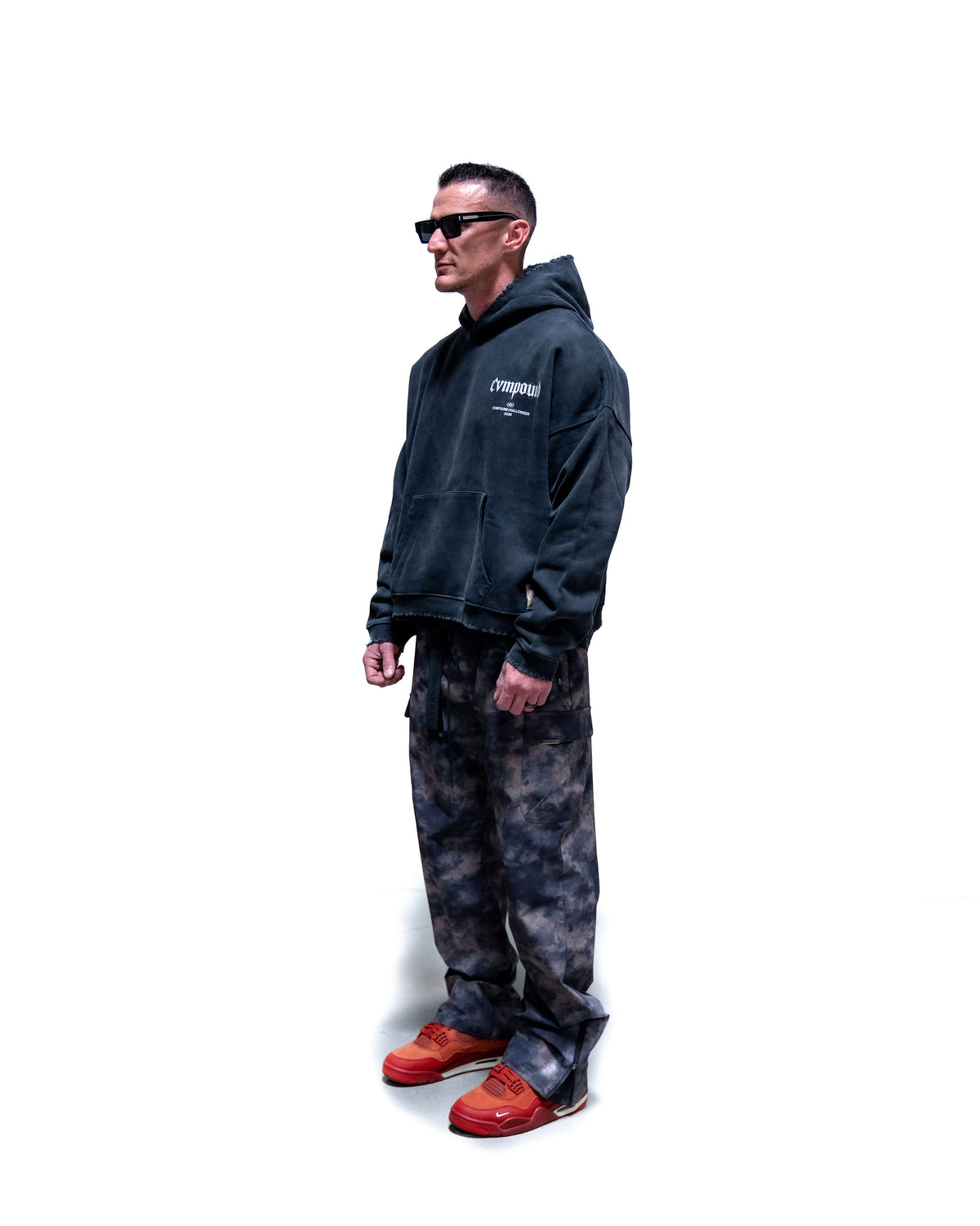 Halloween 2026: Frank Box Crop Hoodie