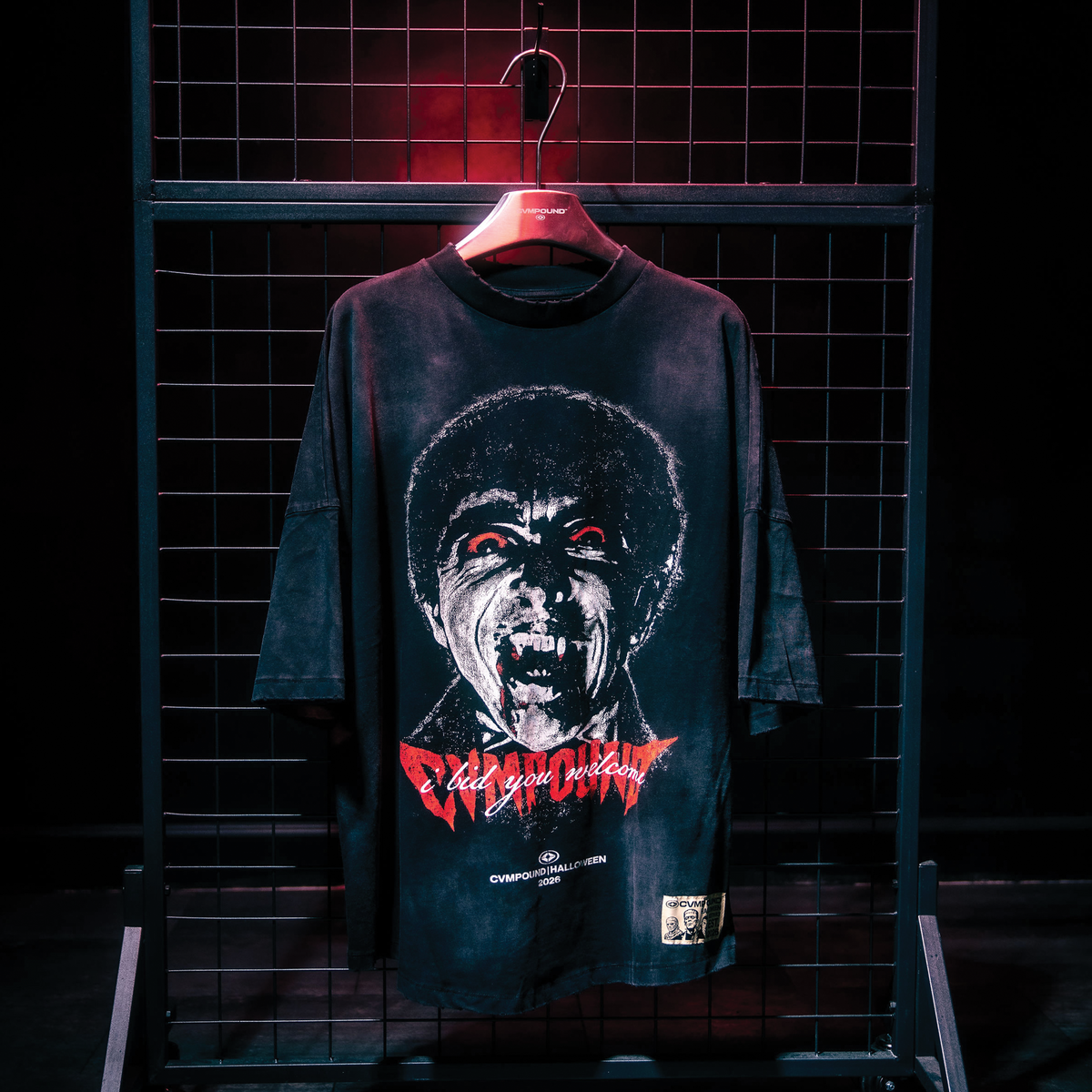 Halloween 2026: Dracula Boxy Scoop T-shirt