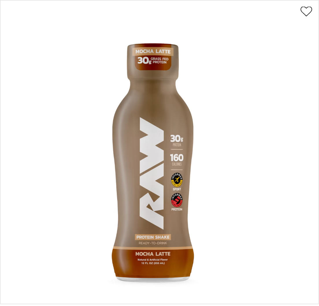 RAW Protein: Mocha Latte