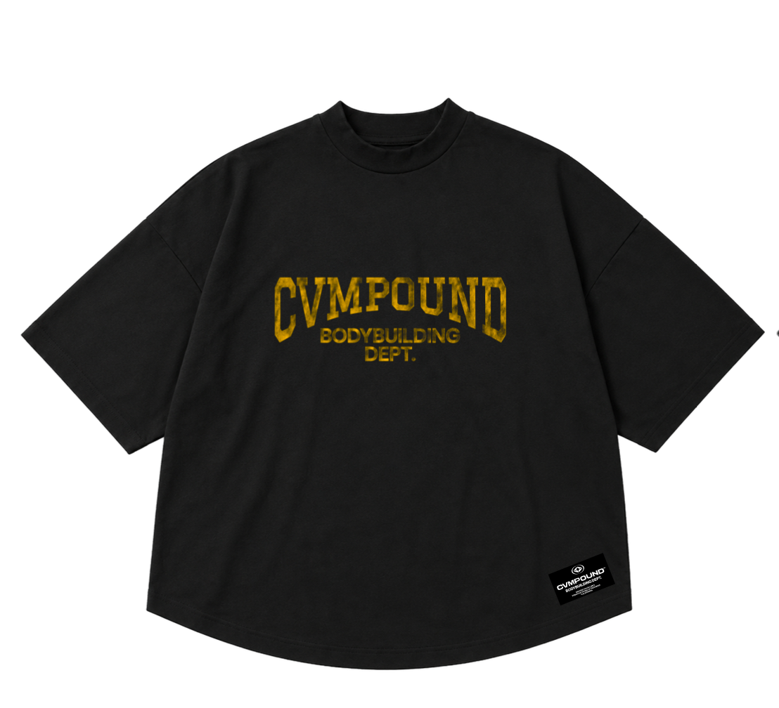 CVMPOUND Golden Era Scoop Box T-Shirt