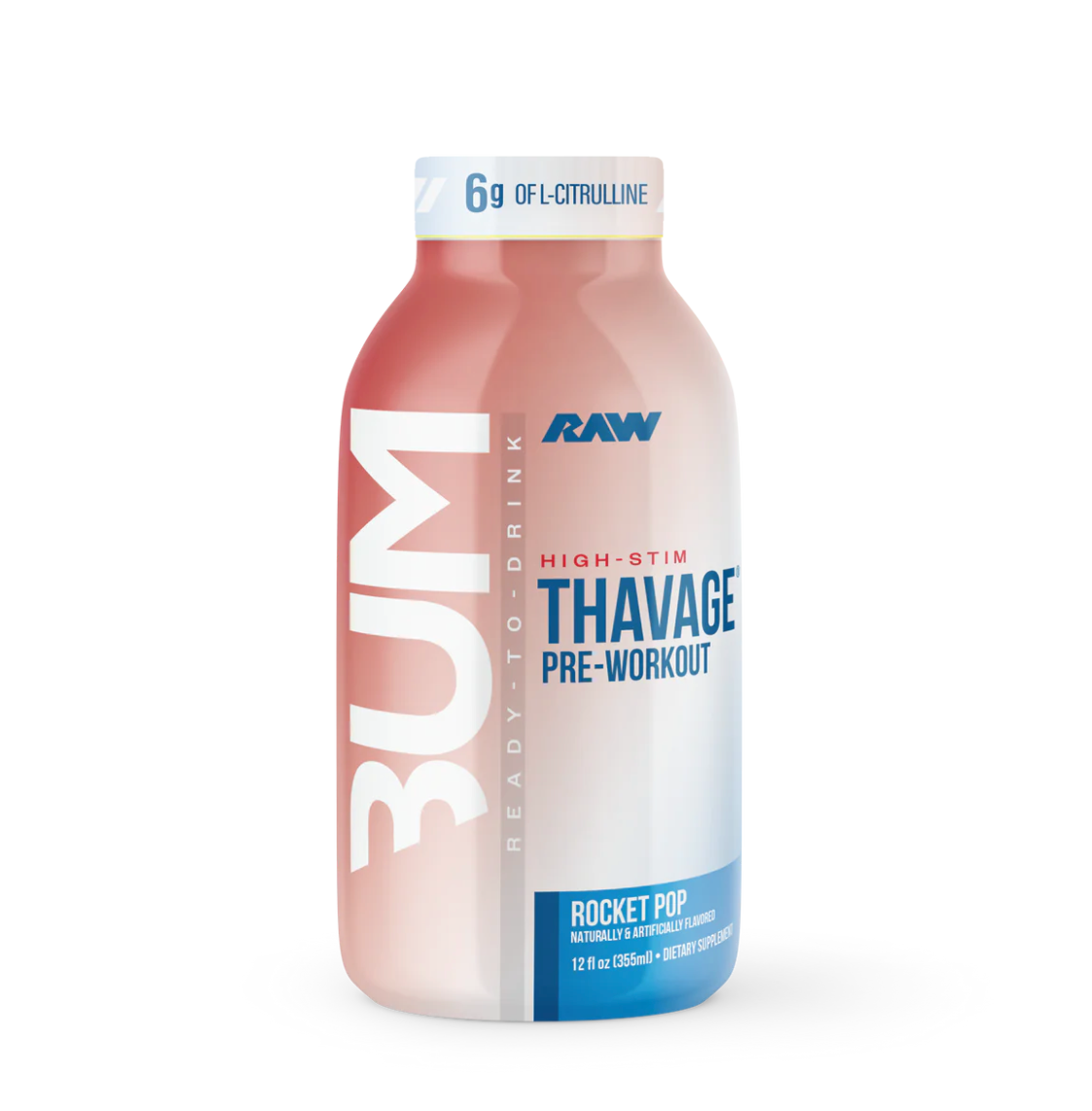 RAW Thavage PWO: Red, White N Bum