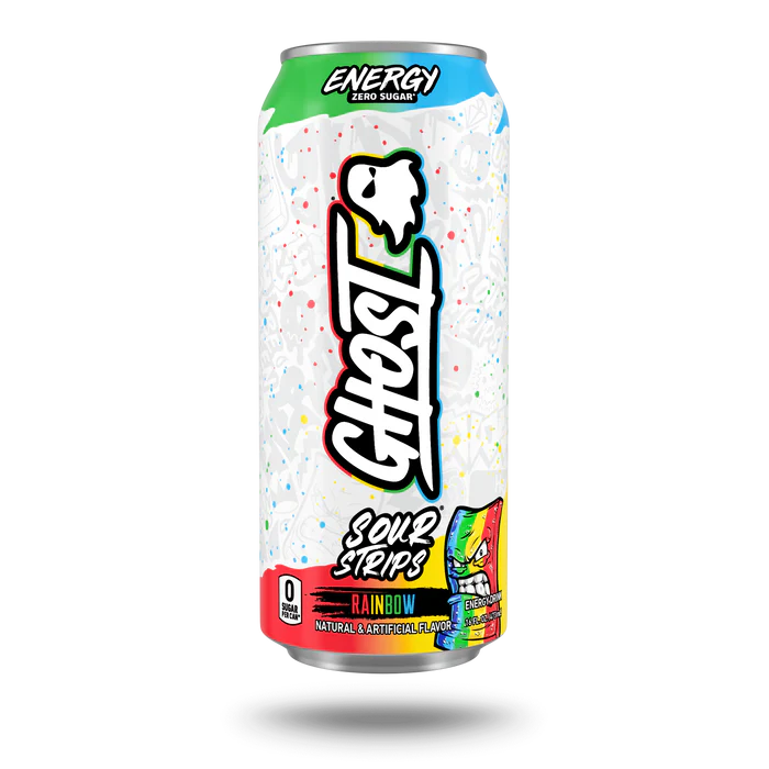 GHOST Energy: Sour Strips Rainbow