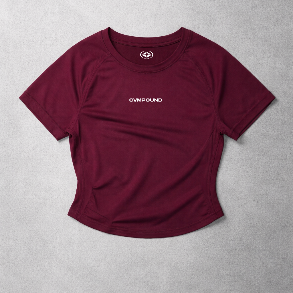 New Women's Active: Short Sleeve Top (WinterBerry)