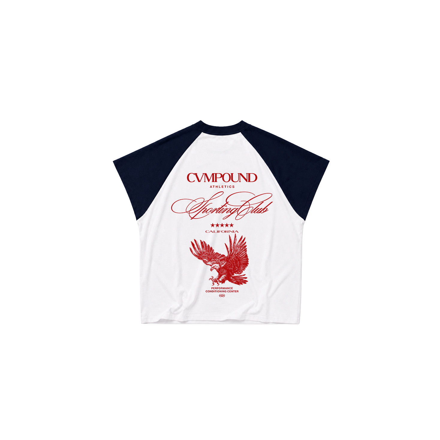 SS26: American Muscle Tee (Blue)