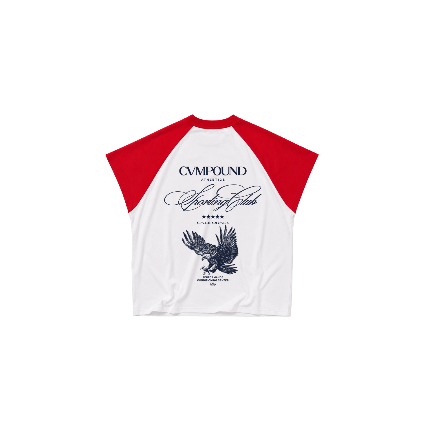 SS26: American Muscle Tee (Red)