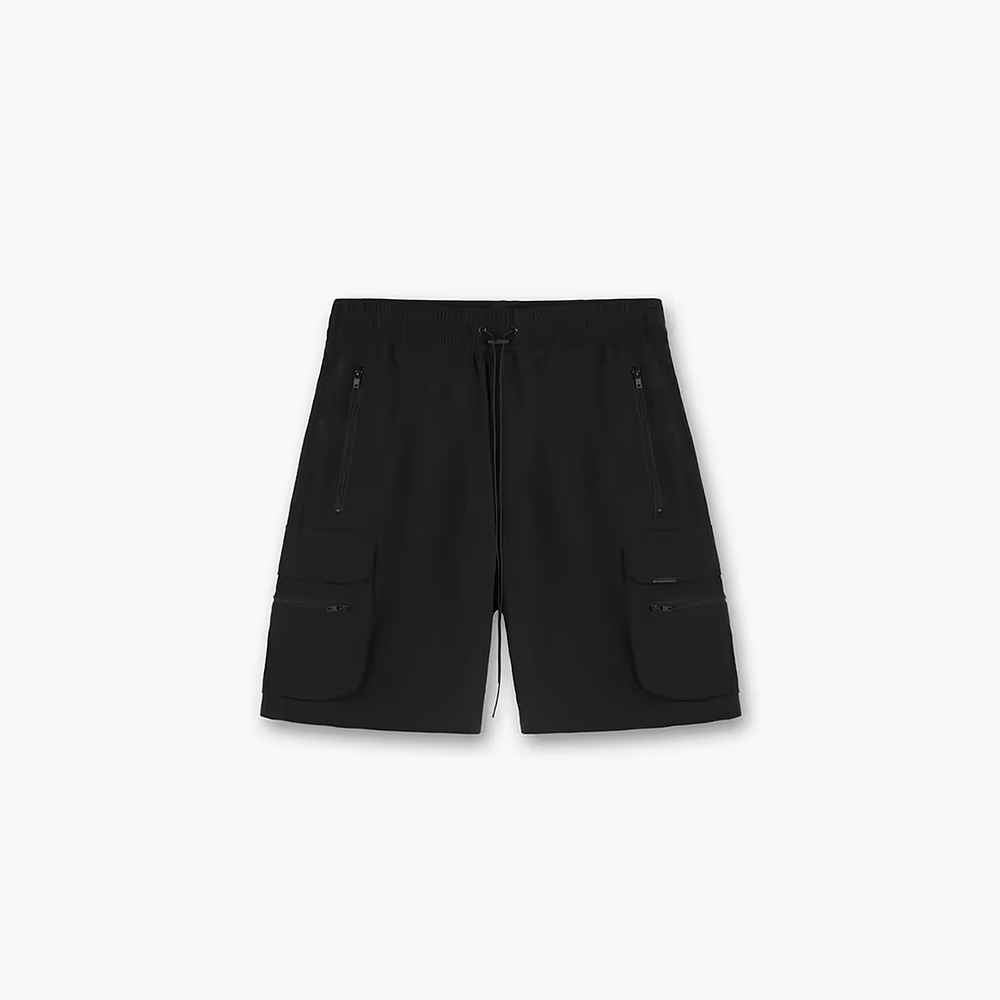 SS26: Cargo Active Shorts (Black)