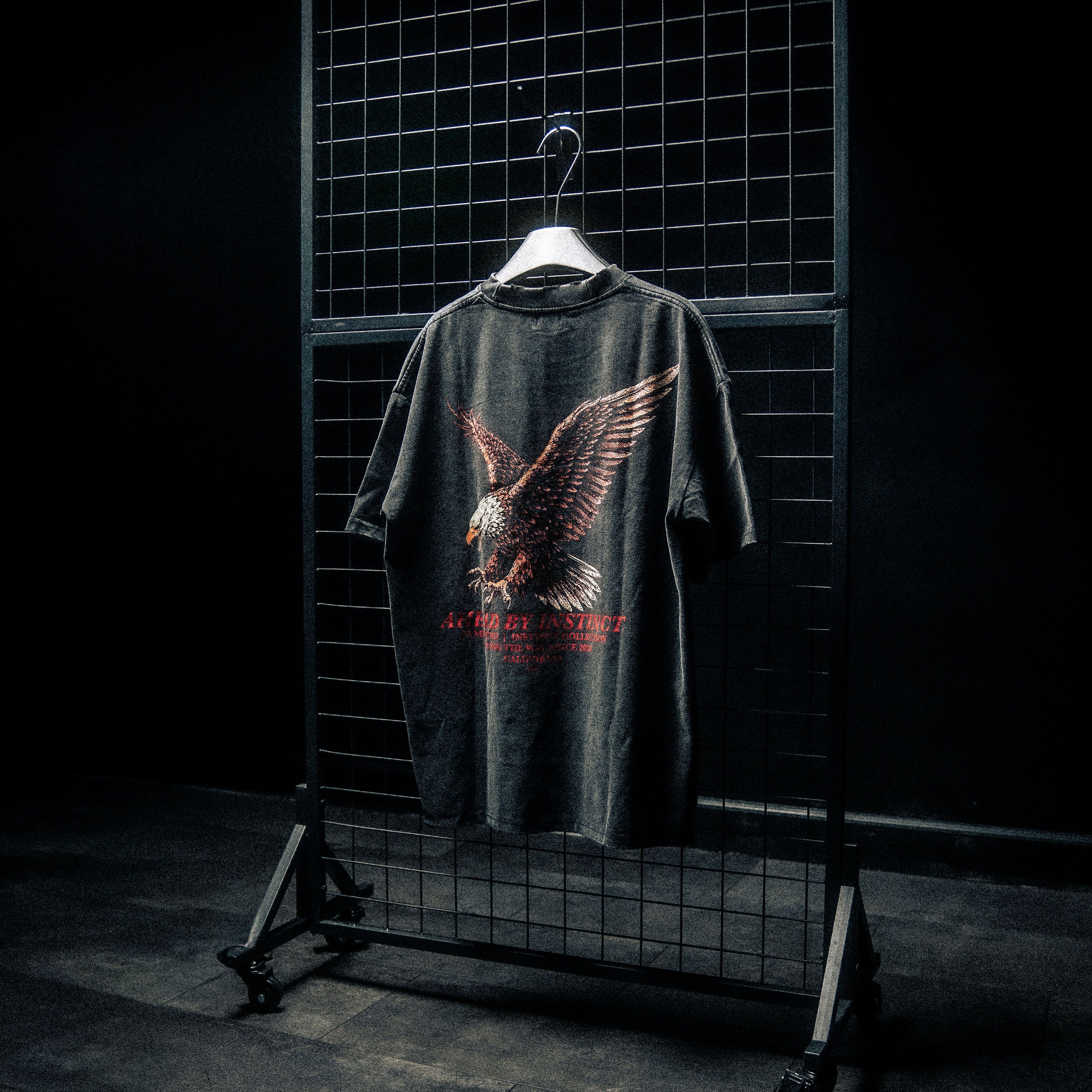 CVMPOUND California Eagle T-shirt (Vintage Black)