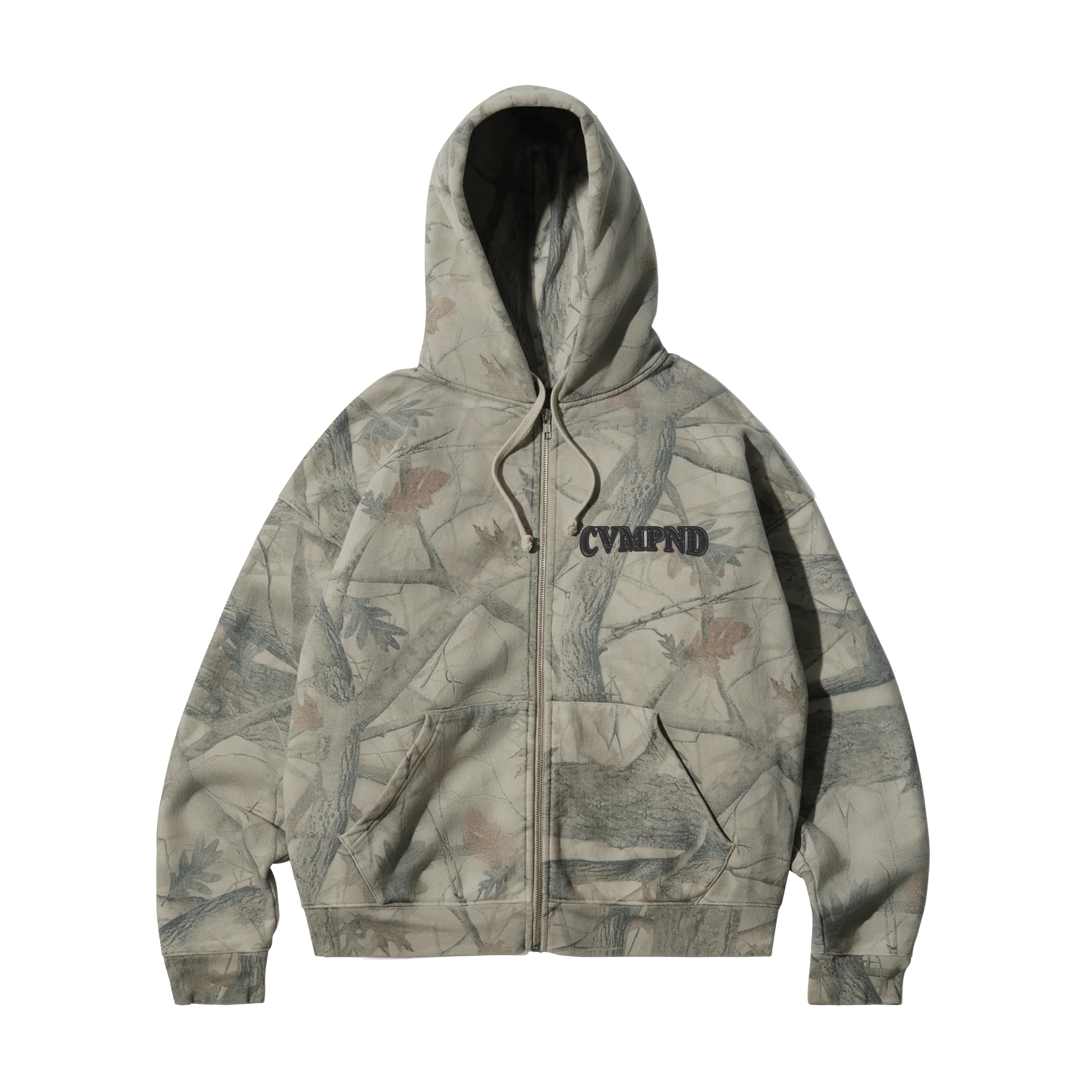 CVMPOUND CAMO: Box Zip Up Jacket