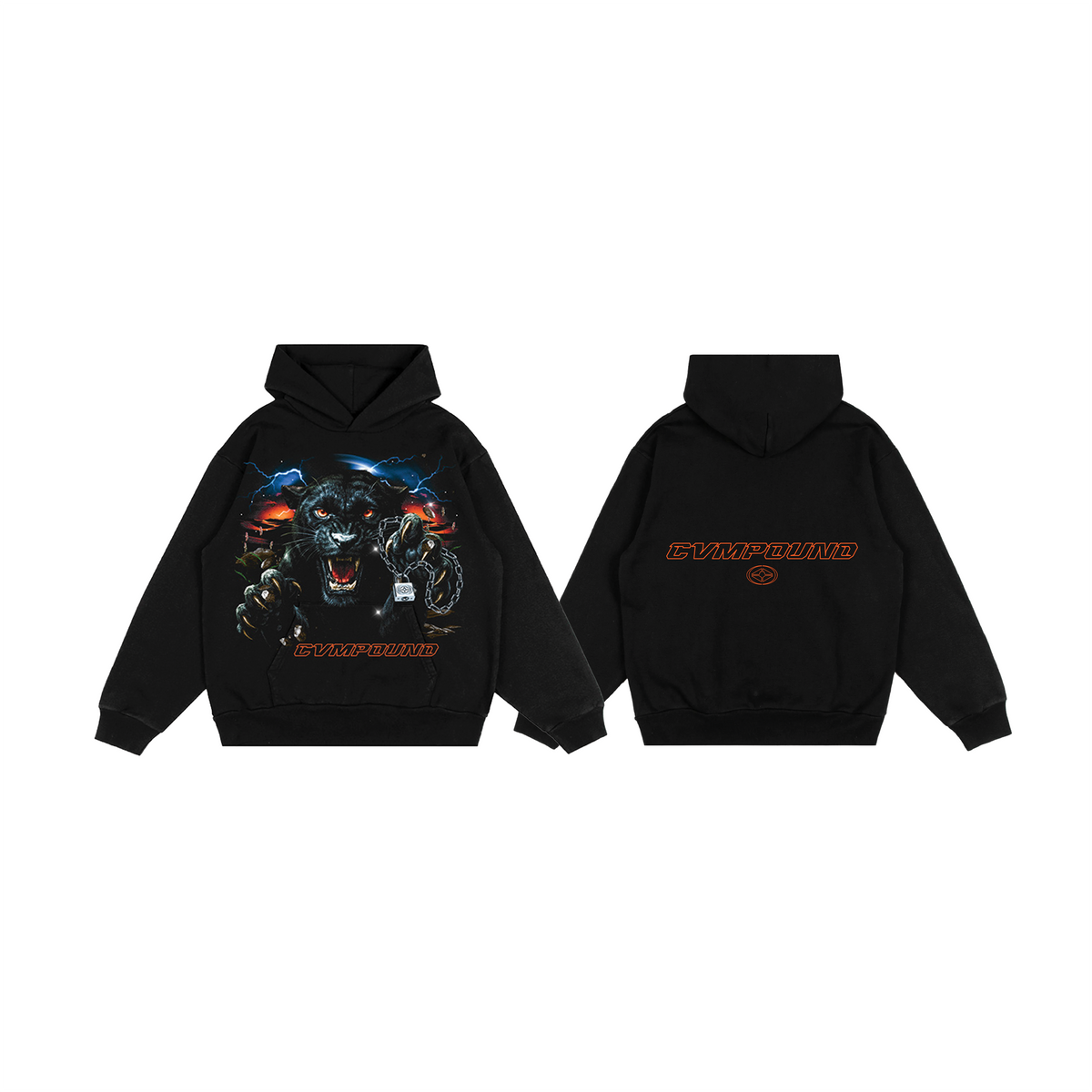 CVMPOUND: Panther Hoodie