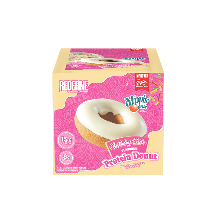 Redefine Snacks: Dip n Dots Protein Donut