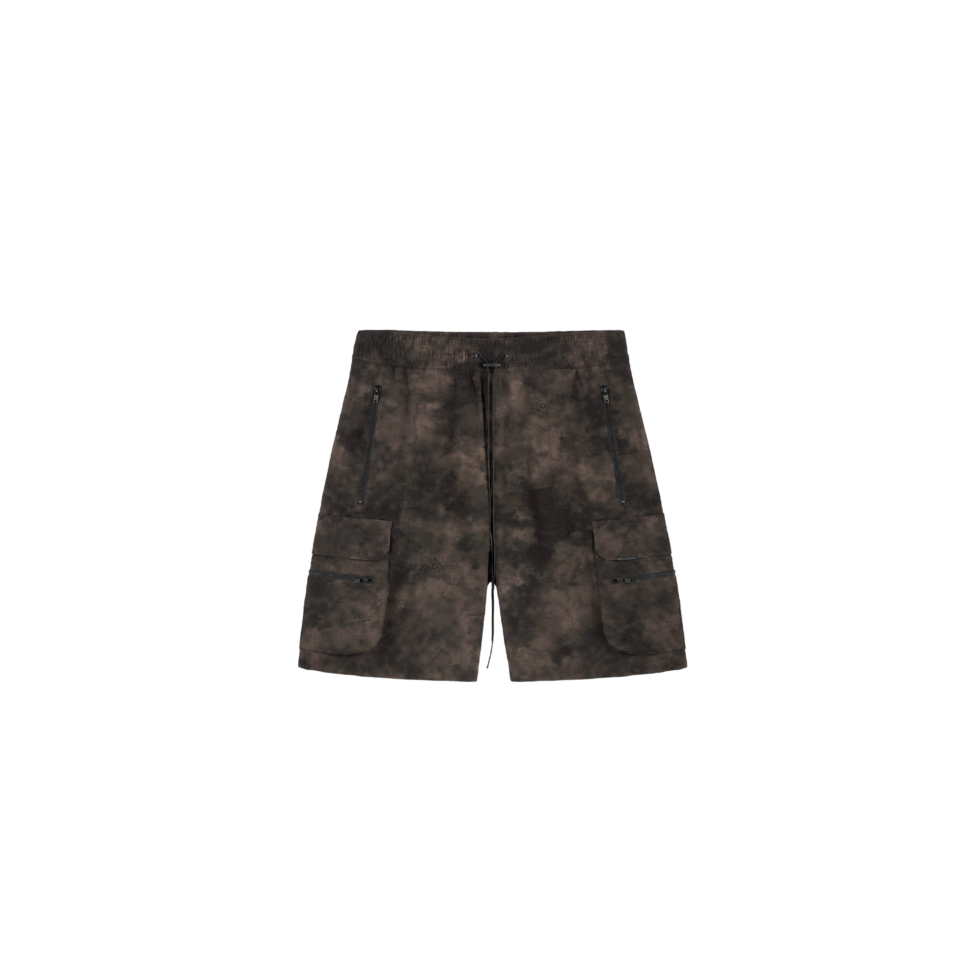 SS26: Smoke Camo Cargo Active Shorts