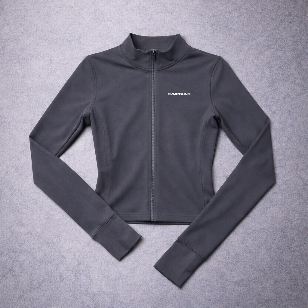 Women's Active: Zip up (Graphite)