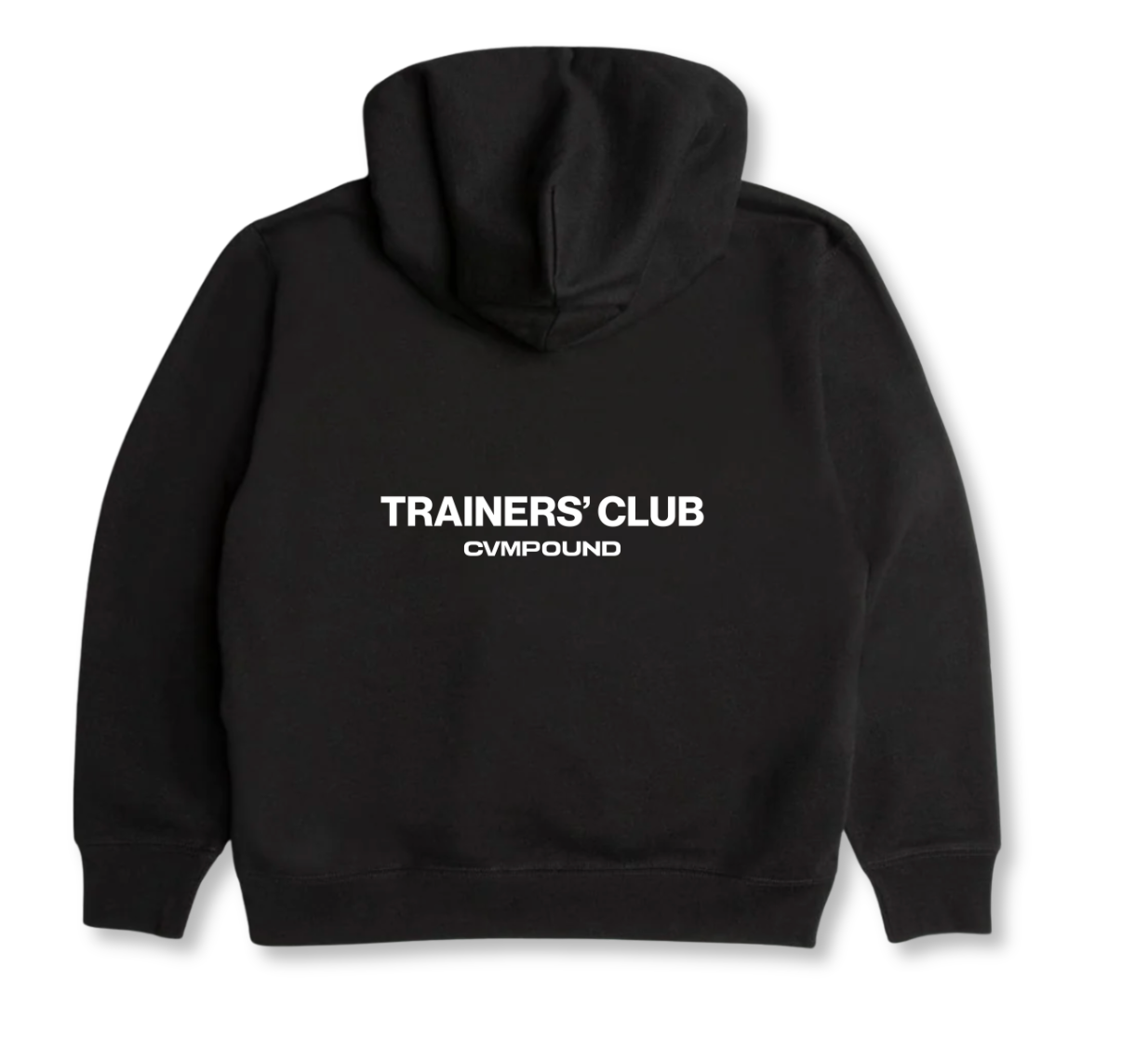 TRAINERS CLUB: ZIP UP - BLACK