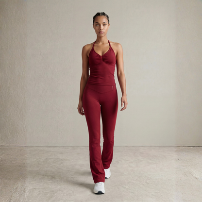 Women's Active: Flares (Crimson)