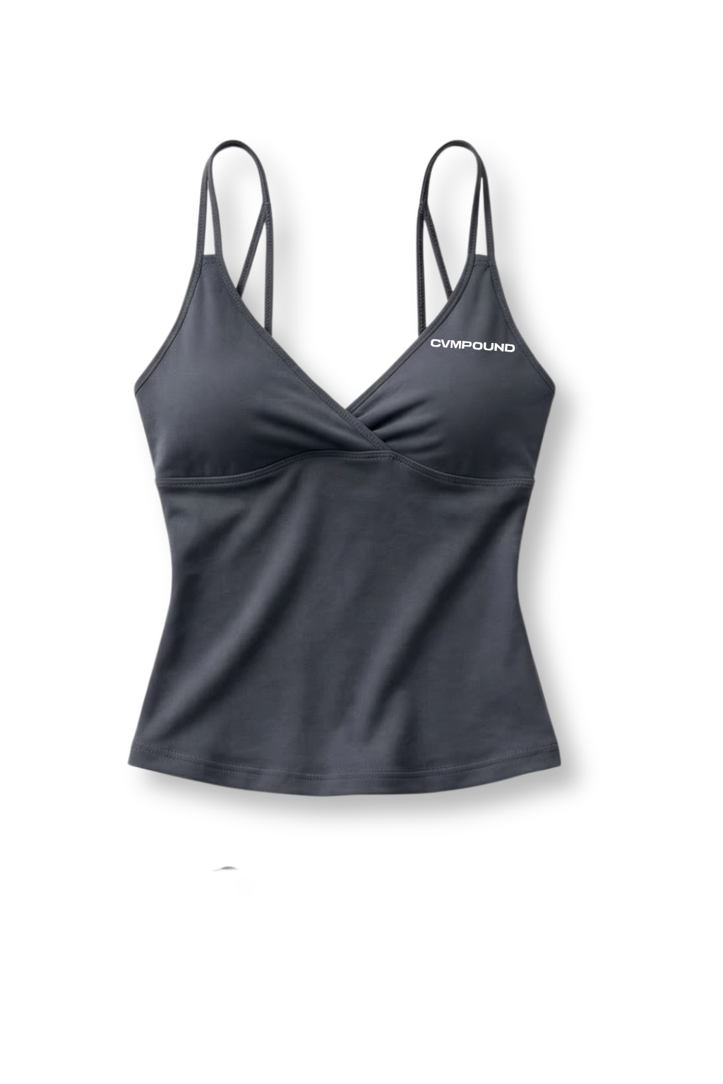New Women's Active: Halter Longline (Carbon)