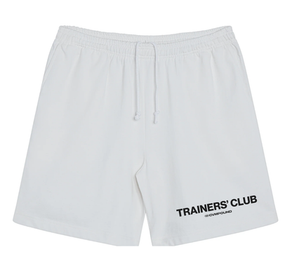 TRAINERS CLUB: SHORTS - WHITE