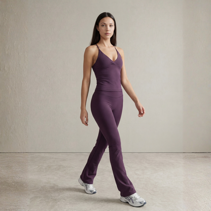 Women's Active: Twist Front Longline Top (Fig)