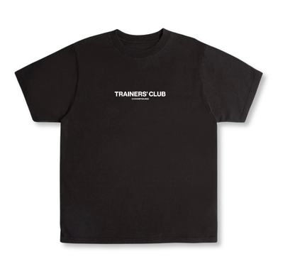 TRAINERS CLUB: TEE - BLACK