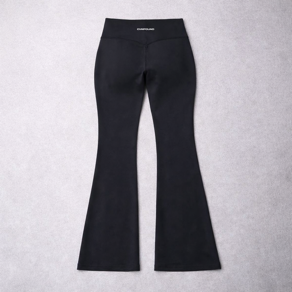 Women's Active: Flared Leggings (Black)