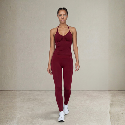 Women's Active: Leggings (Crimson)