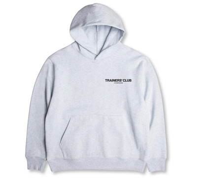 TRAINERS CLUB: HOODIE - GREY