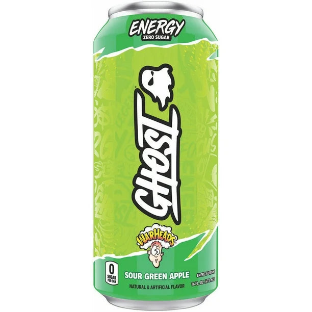 GHOST Energy: Sour Green Apple