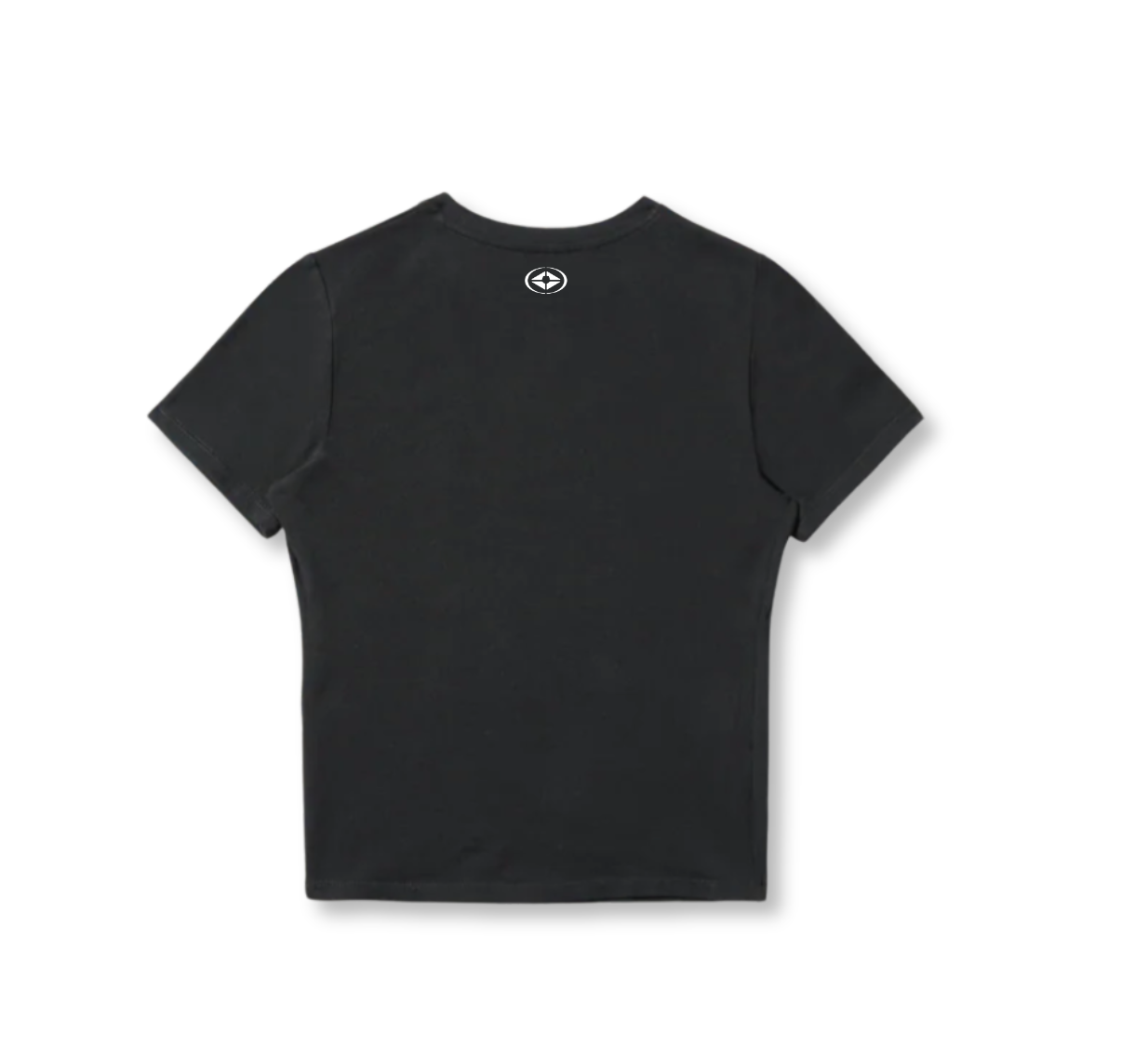 TRAINERS CLUB: BODY CONTOUR TEE - BLACK (WOMEN)