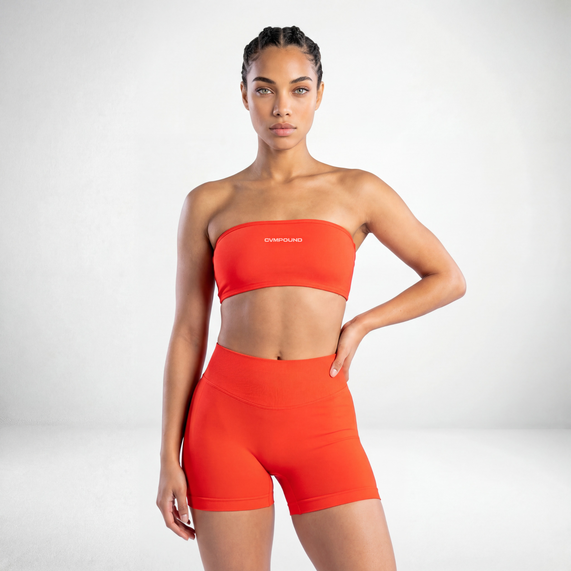 New Women's Active: Bandeau (Chilli)