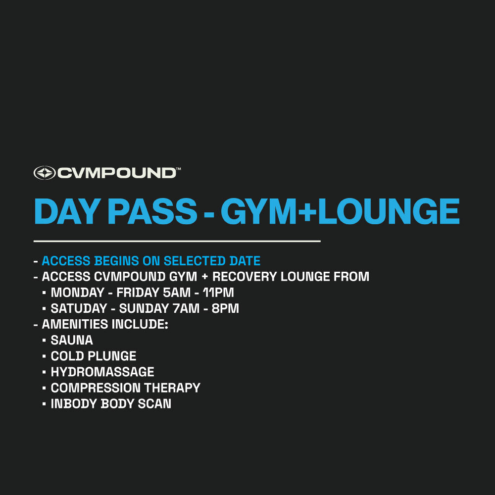 DAY PASSES: GYM+LOUNGE