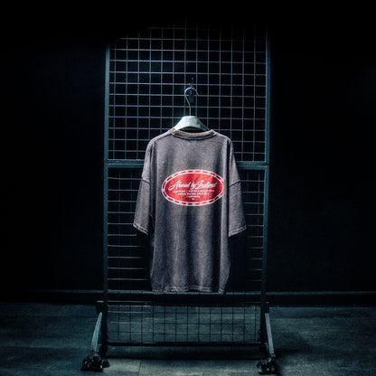 CVMPOUND Instinct Box Crop T-shirt (Vintage Espresso)