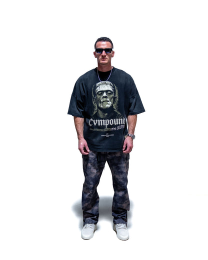 Halloween 2026: Frank Boxy Scoop T-shirt