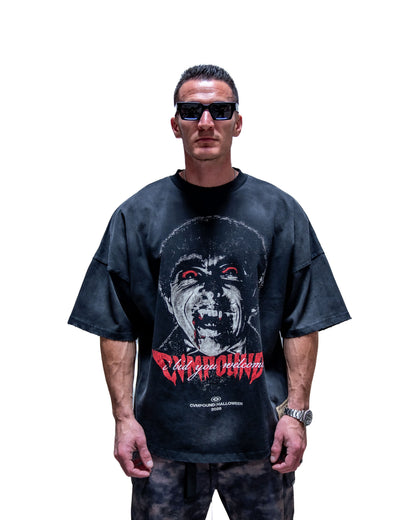 Halloween 2026: Dracula Boxy Scoop T-shirt