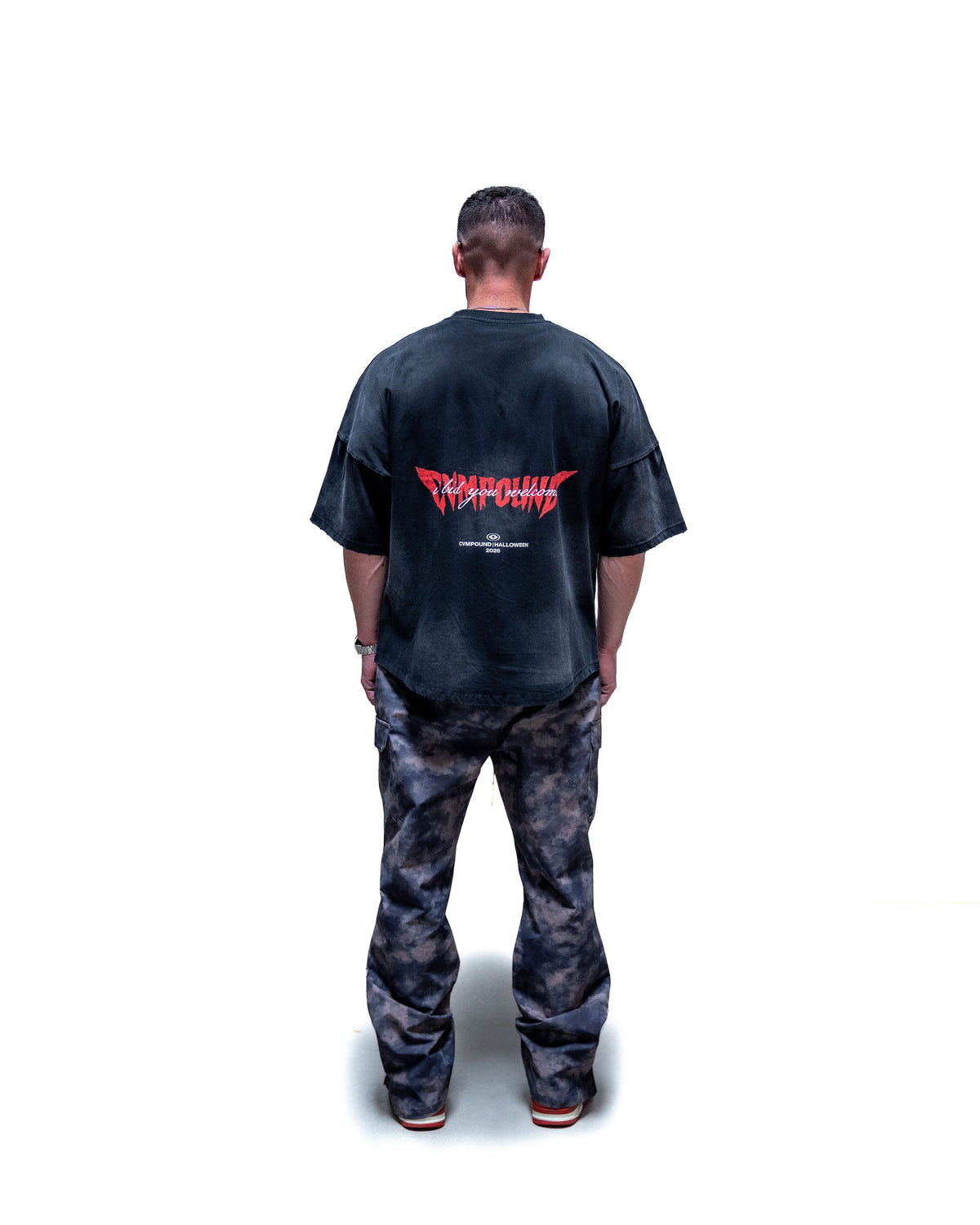 Halloween 2026: Dracula Boxy Scoop T-shirt