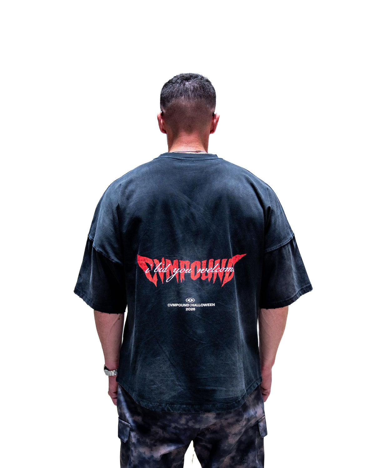 Halloween 2026: Dracula Boxy Scoop T-shirt