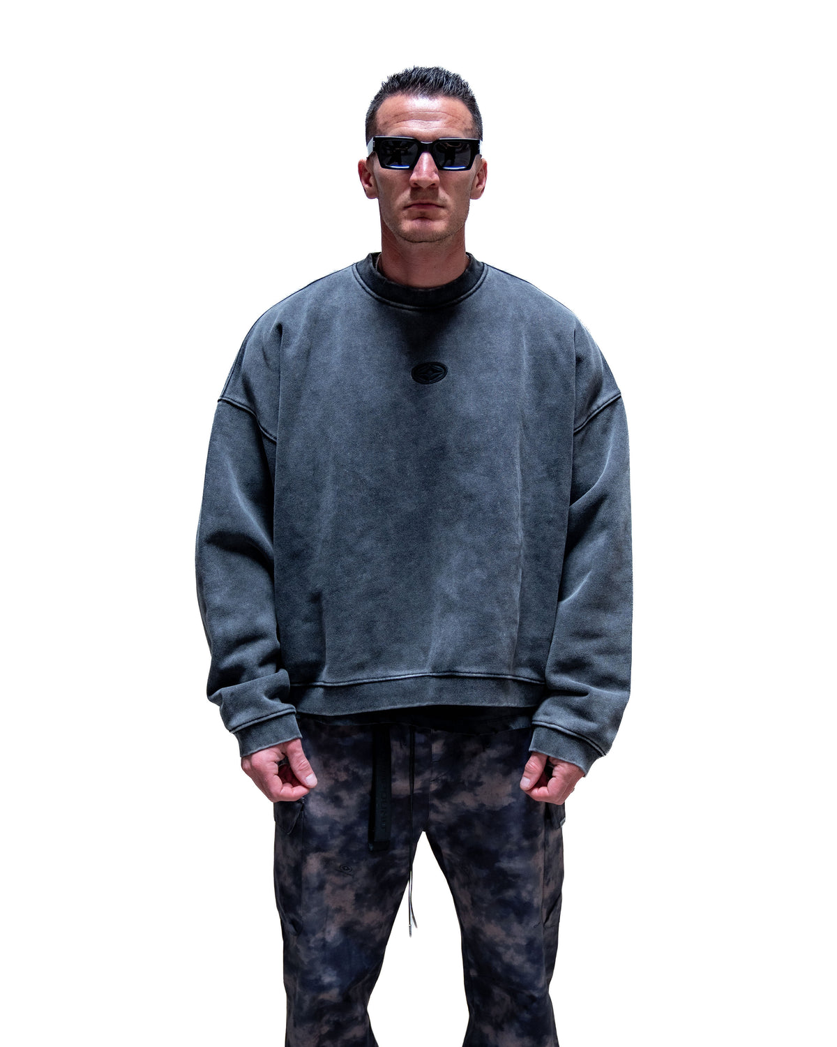 Halloween 2026: After Dark Box Crop Crewneck