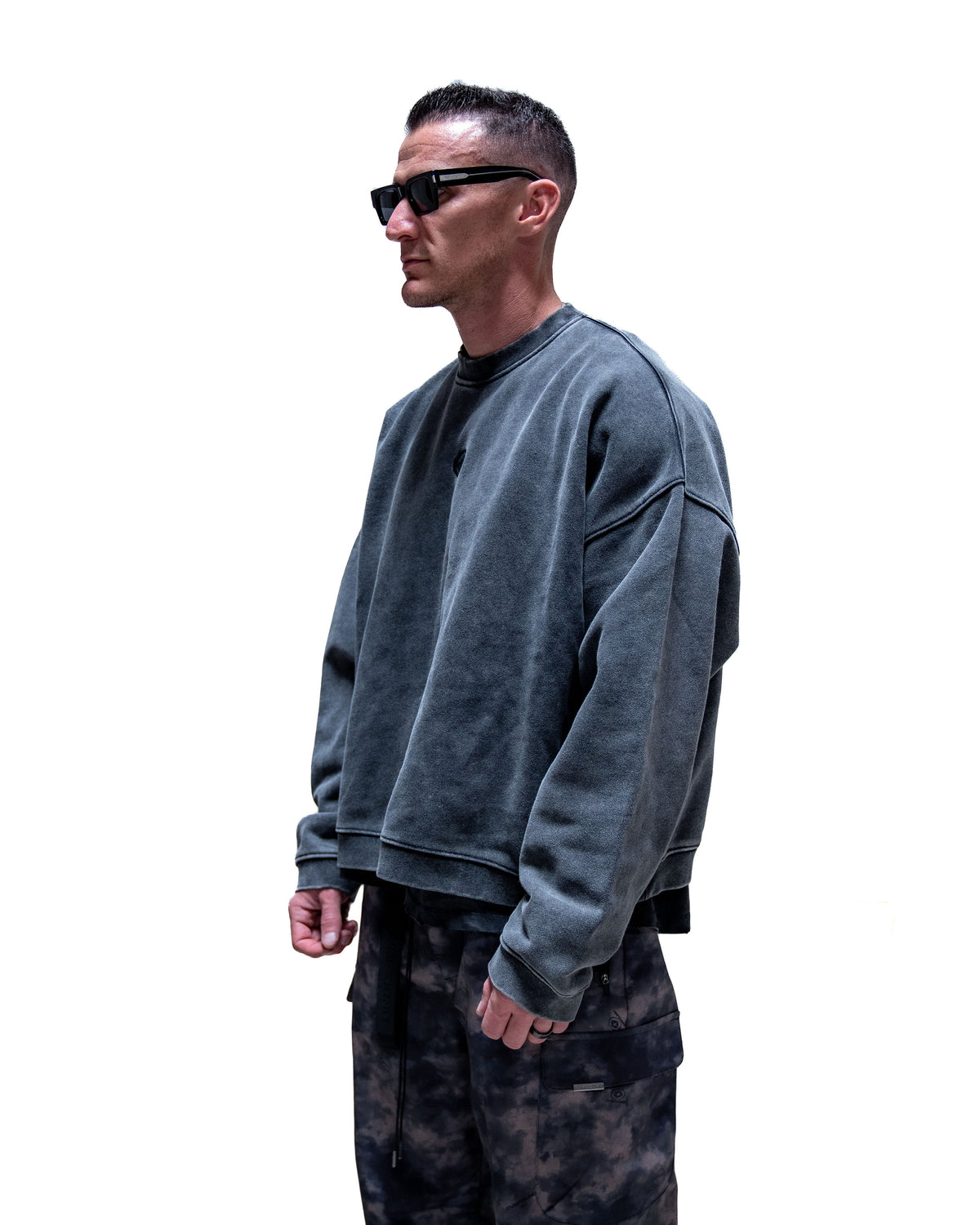 Halloween 2026: After Dark Box Crop Crewneck