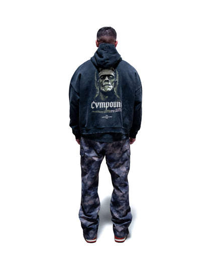 Halloween 2026: Frank Box Crop Hoodie
