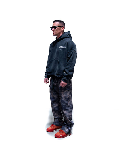 Halloween 2026: Frank Box Crop Hoodie