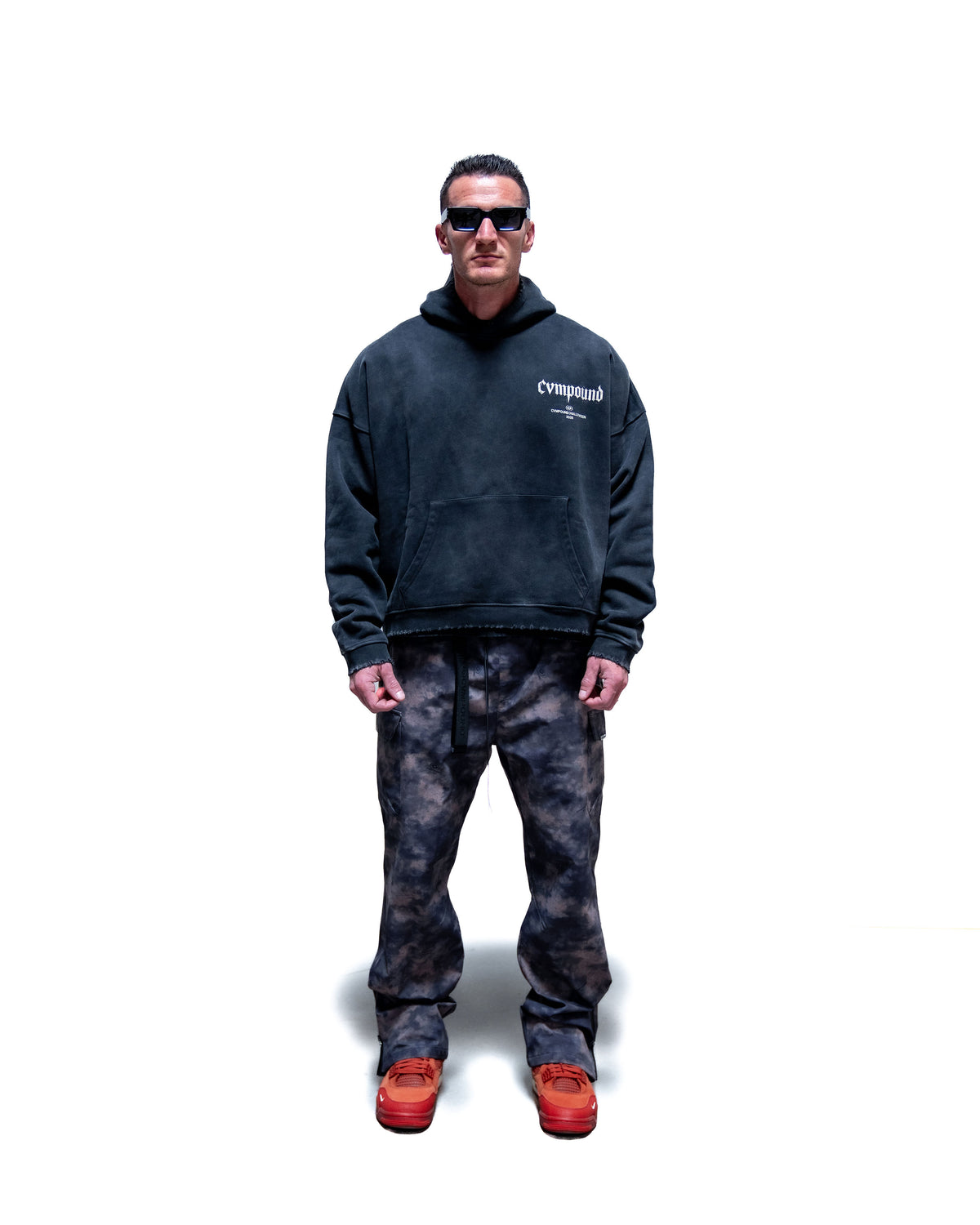 Halloween 2026: Frank Box Crop Hoodie