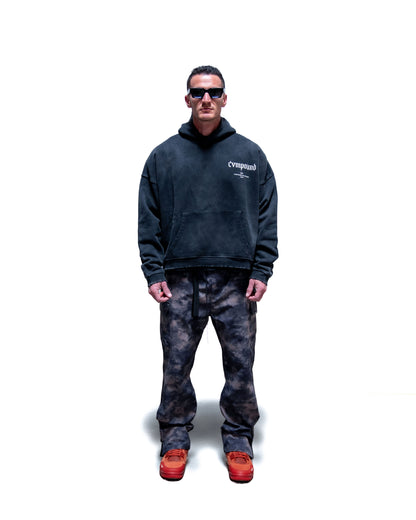 Halloween 2026: Frank Box Crop Hoodie