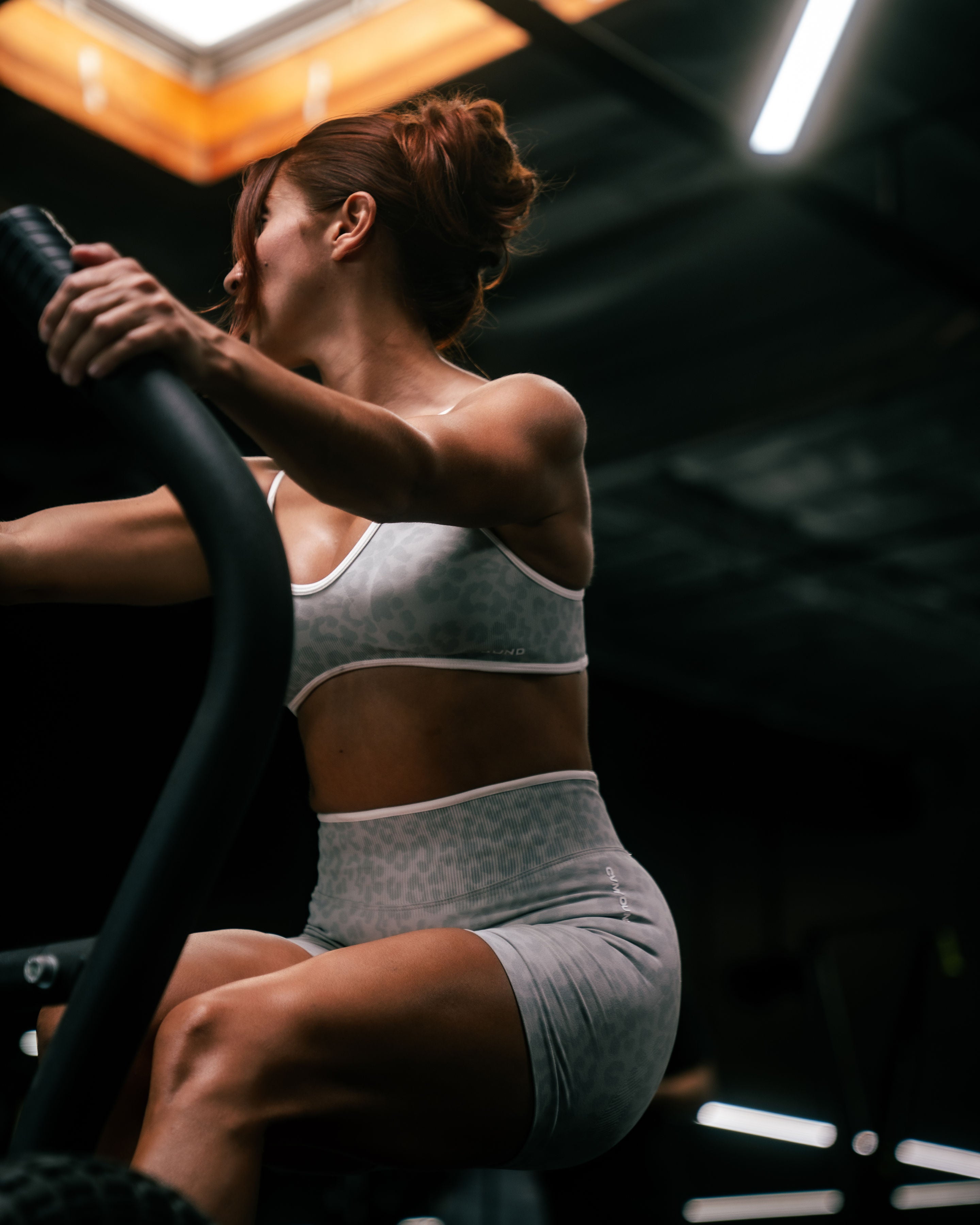 New Women's Active: Snow Leopard Sports Bra