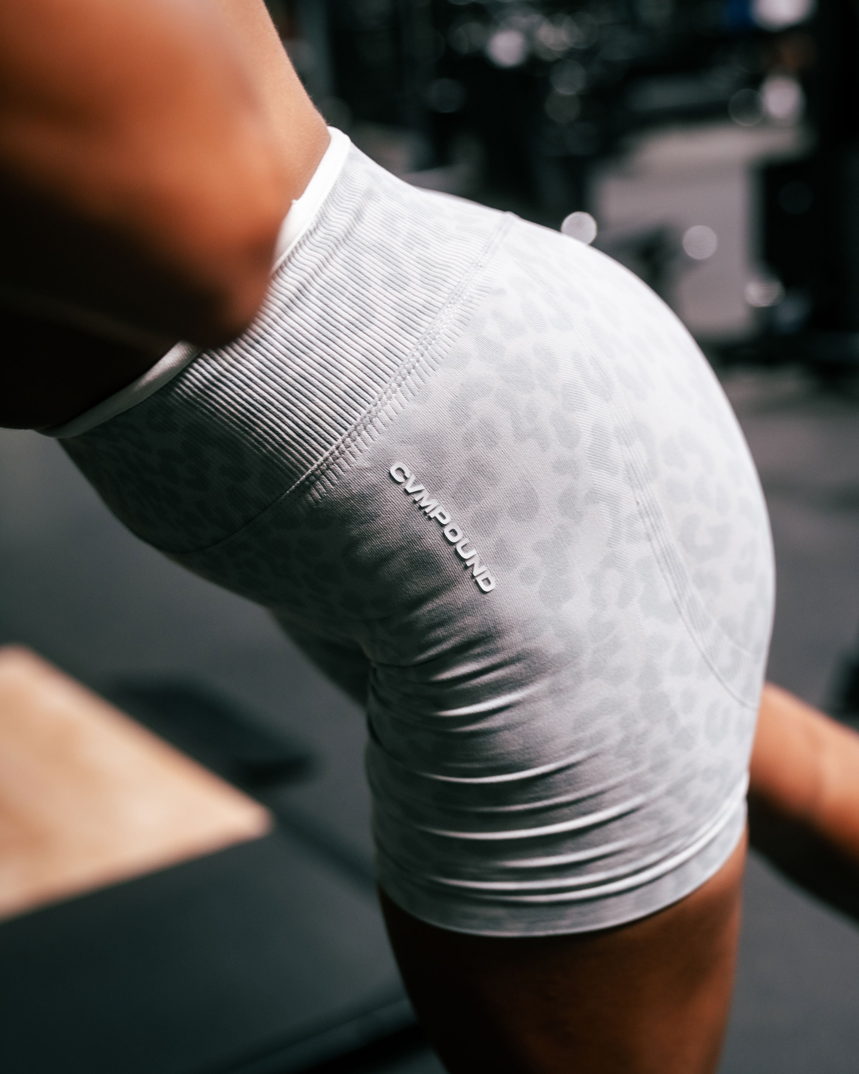 New Women's Active: Snow Leopard Shorts