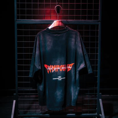 Halloween 2026: Dracula Boxy Scoop T-shirt