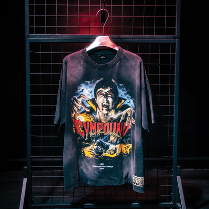 Halloween 2026: Vintage Dracula T-shirt