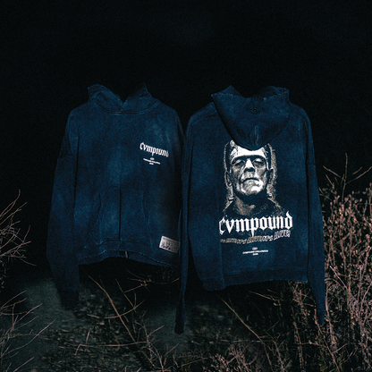 Halloween 2026: Frank Box Crop Hoodie