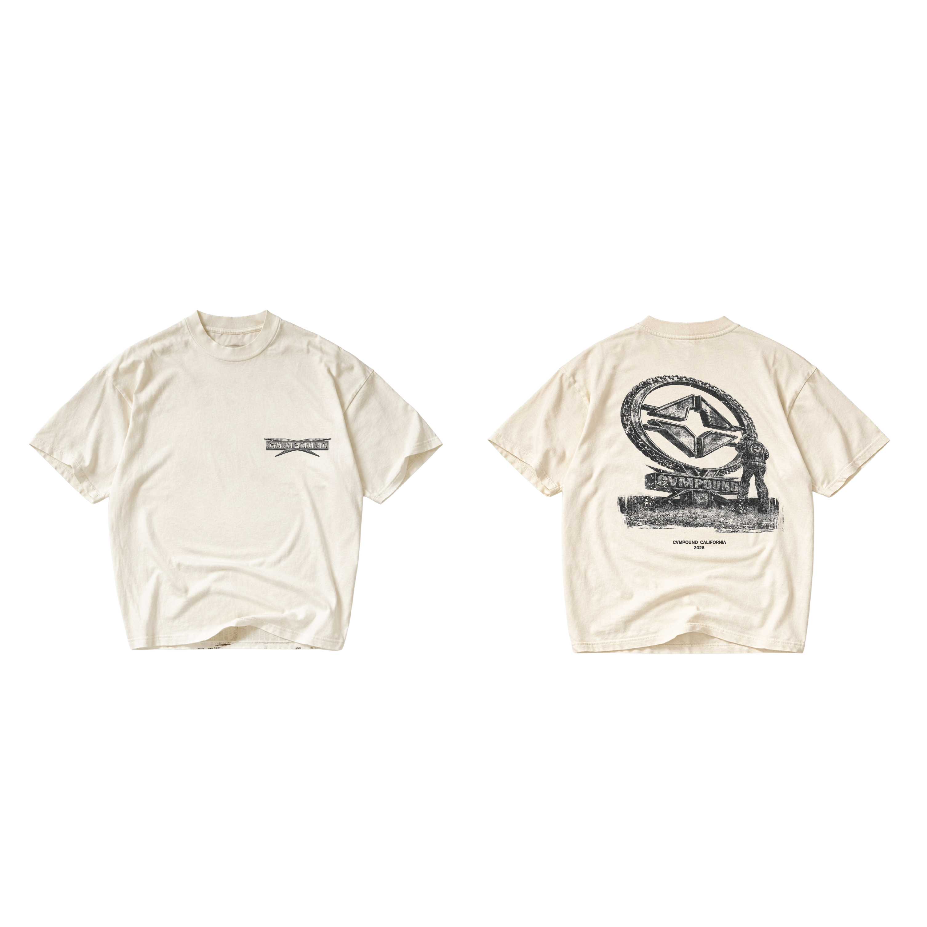 SS26: Last One Standing T-Shirt (Cream)